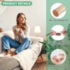 Unique Bargains Silicone Cups Round Felt Furniture Pads for Hardwood Floors 24 Pcs - 2 of 4