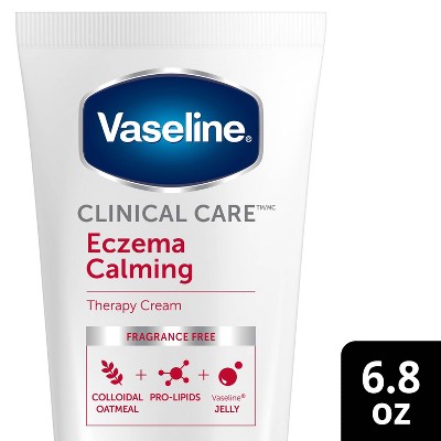 Image of Vaseline Clinical Care Eczema Calming Hand and Body Lotion Tube Unscented - 6.8oz
