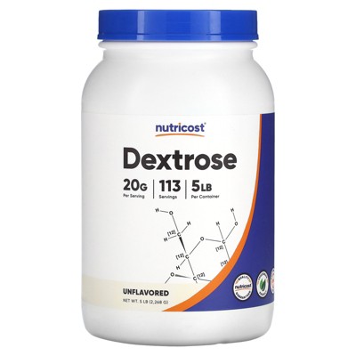 Nutricost Dextrose, Unflavored, 5 lb (2,268 g)