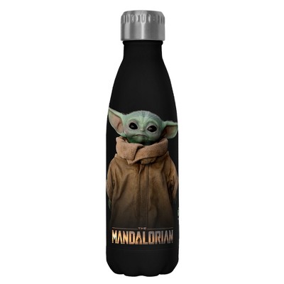 ZAK! The Mandalorian The Child/Grogu Water Bottle With Straw, 16 Oz.