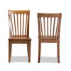 2pc Minette Wood Dining Chair Set - Baxton Studio - image 2 of 4