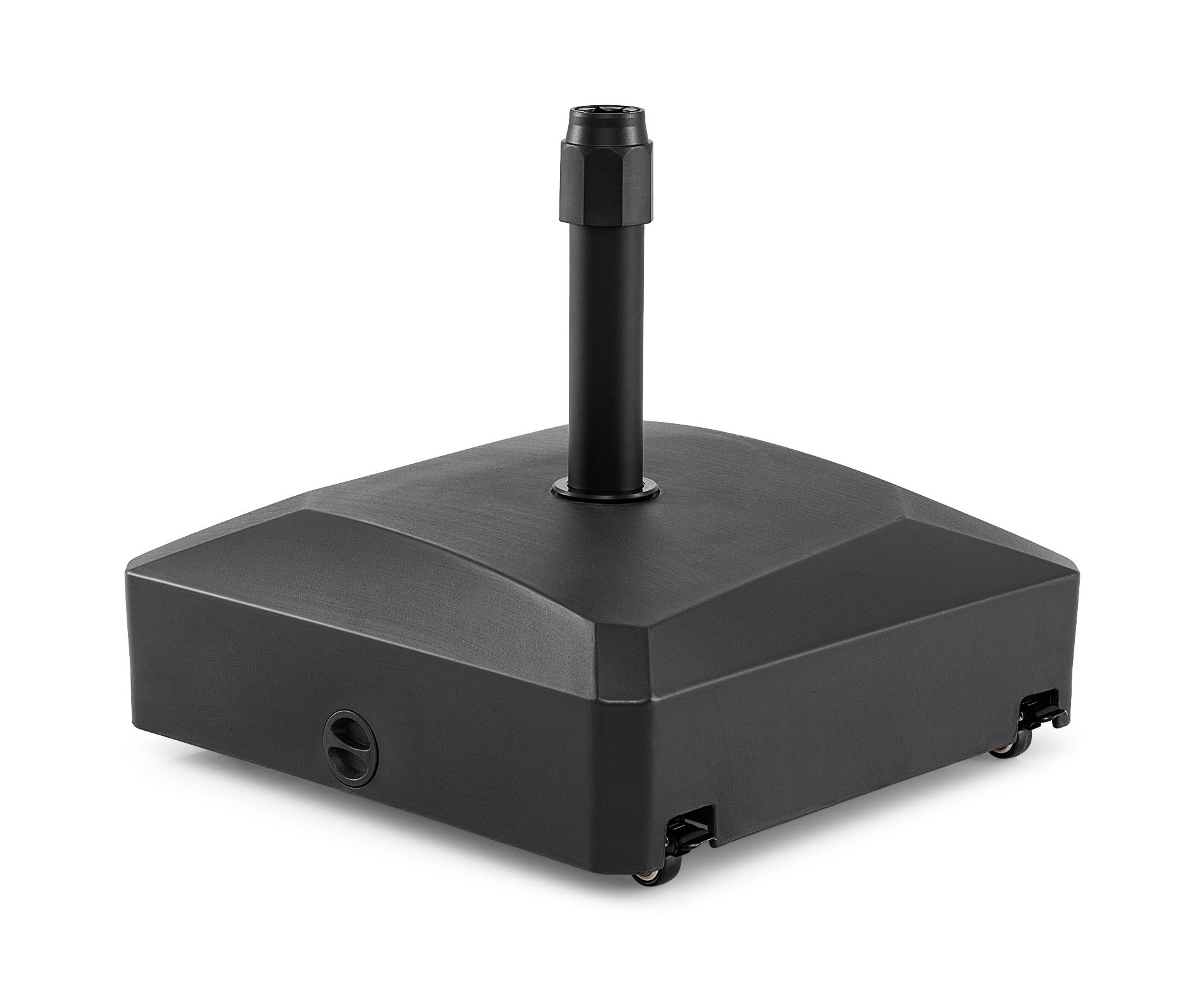 Costway 176 LBS Mobile Fillable Patio Umbrella Base with 4 Wheels 2 Locks for 1.4-1.9” Pole