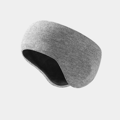 2-Pack Winter Ear Muffs – Fleece Ear Warmers – Adjustable Behind The Head – Unisex Black