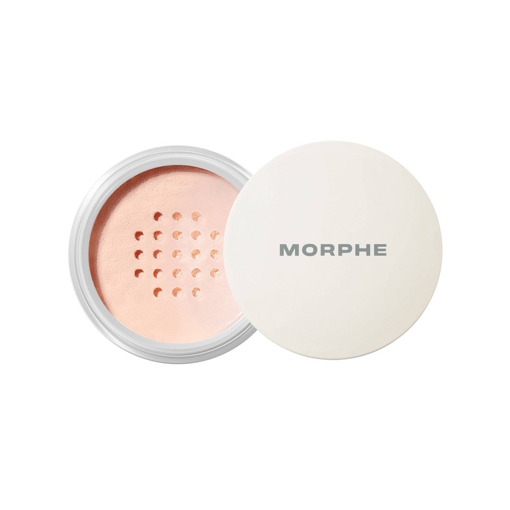 Morphe Bake & Set Powder - Peach - 9g: Talcum-Free, Semi-Matte Finish, For Normal to Oily Skin