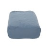 CAVINAS Indoor Suede Bean Bag Chair, Water Resistant Lounger Bean Bag Suitable for Bedroom Living Room - 4 of 4