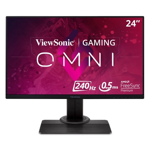 Viewsonic Xg2431 Inch 1080p 0.5ms 240hz Gaming Monitor With Amd Freesync Premium, Advanced Ergonomics, Eye Care, Hdmi And Displayport For : Target