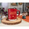 Silver Buffalo Harry Potter Wax Resist Ceramic Pottery Mug | Holds 25 Ounces - 3 of 4
