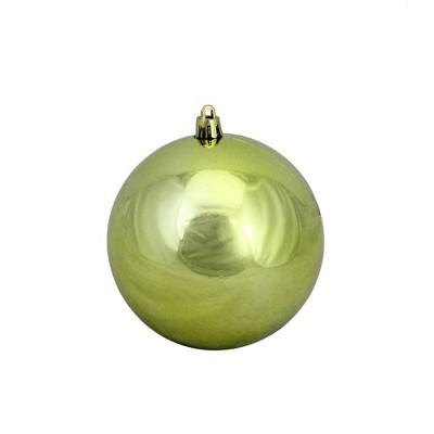 Northlight 4" Shatterproof Shiny Christmas Ball Ornament - Green