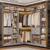 Besiost 40'' Freestanding Closet System with 10 Shelves, Closet Organizer - 4 of 4