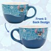 Silver Buffalo Disney Lilo & Stitch Wavy Style 24oz Ceramic Soup Mug - 3 of 4