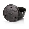 Petromax Cast Iron Dutch Oven for Cooking or Baking Outdoors Over Campfire or in the Home, Pre-Seasoned Cookware Heats Evenly, 3 Legs, 7.9 Qt - 2 of 4