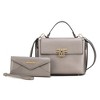 MKF Collection Hadley Women’s Satchel Bag with Wristlet Wallet by Mia K - 2 of 4