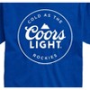 Men's - Coors Light - Cold As The Rockies Circle Logo Short Sleeve Graphic T-Shirt - 2 of 4