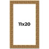 PosterPalooza | Sculpted Black Picture Frame - UV Acrylic, Foam Board Backing, Hanging Hardware - 2 of 4