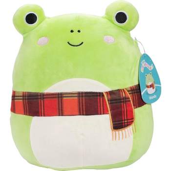 Gift For Friend Cute Frog Pattern Green Frog Plushies Soft Stuffed Plush  Kawaii
