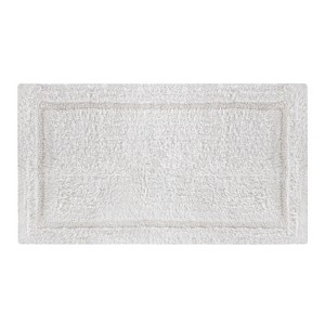 Delara Organic Cotton Reversible Bath Mat, GOTS Certified, Ultra-Thick & Super Absorbent Bath Rug - 1 of 4