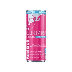 Red Bull Sugarfree Summer Edition Energy Drink - 8.4 fl oz Can - 1 of 4