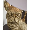 Signature Design by Ashley Wadeland Table Lamp, Gold Finish, 26" Tall, French Bulldog Base - 3 of 4