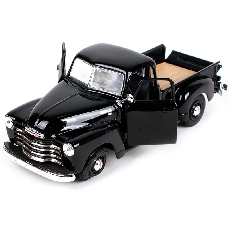 1950 Chevrolet 3100 Pickup Truck Black 1/25 Diecast Model Car by Maisto, 2 of 4