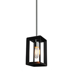 Artcraft Lighting Vineyard 1 - Light Pendant in  Matte Black/Chrome - 1 of 1
