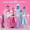 Joyfy 400+ PCS Fashion Design Kit for Girls- DIY Sewing Kit with 3 Mannequins for Aged 8-12, Creative Art & Crafts, Perfect Birthday Christmas Gifts - 3 of 4