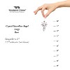 Woodstock Wind Chimes Woodstock Rainbow Makers Collection  Crystal Guardian Angel  Large 2'' Crystal Suncatcher for Indoor Decor Gift - 4 of 4