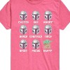 Boys' - The Mandalorian - Mandalorian Moods Short Sleeve Graphic T-Shirt - 2 of 4