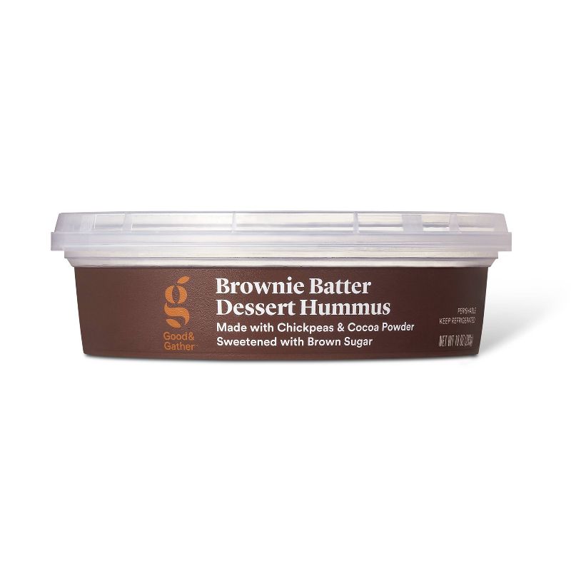 Brownie Batter Dessert Hummus - 10oz - Good &#38; Gather&#8482;, 4 of 11