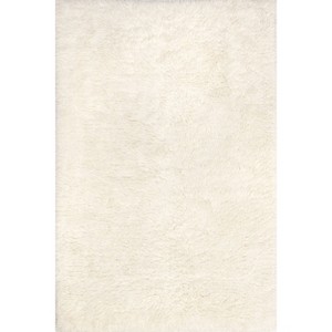 nuLOOM Elena Greek Flokati Shag Rug Cream - 1 of 4