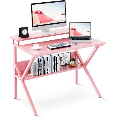 ODK Small Desk, 27.5 Inch Small Computer Desk for Small Spaces