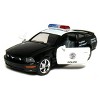 KiNSMART 2006 Ford Mustang GT Police Edition 5 inch 1:38 Scale Die Cast Metal Toy Police Car with Pullback Action - 2 of 4