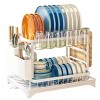 Racxily Dish Drying Rack for Kitchen Counter - Large Dish Rack with Drainboard - 4 of 4