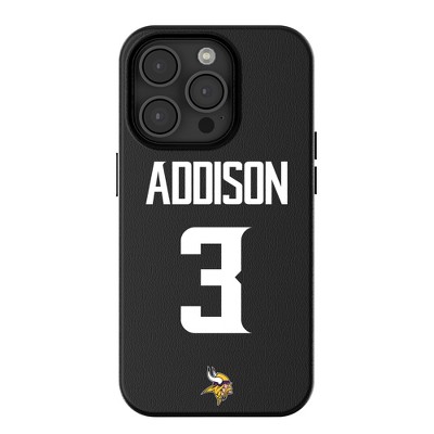 Keyscaper NFL Minnesota Vikings Players Game Tactic MagSafe Compatible Cell Phone Case for Apple iPhone
