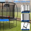 SereneLife Outdoor Trampoline with Net Enclosure - 3 of 4