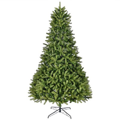 AZL1 Life Concept Artificial Trees 9-Foot Premium Spruce Christmas Tree with Metal Stand for Home Holiday Decor, Green, 66"*66"*108"