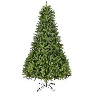 AZL1 Life Concept Artificial Trees 9-Foot Premium Spruce Christmas Tree with Metal Stand for Home Holiday Decor, Green, 66"*66"*108" - 1 of 4