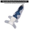 Women's Diabetic Velcro Walking Shoes Breathable Extra Wide Widths Adjustable Velcro Easy On/Off Sneakers for Elderly - 2 of 4