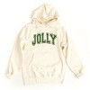 Simply Sage Market Jolly Varsity Thick Outline Hoodie - 2 of 4