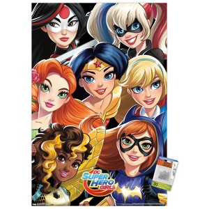 Trends International DC Comics TV - DC Superhero Girls - Group Unframed Wall Poster Prints - 1 of 4