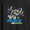 Men's - Disney - To Infinity And Beyond Long Sleeve Graphic T-Shirt - 2 of 4