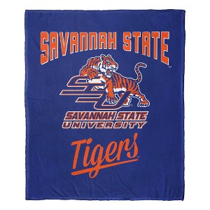 50" x 60" NCAA Savannah State Tigers Alumni Silk Touch Throw Blanket - 1 of 4