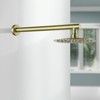 Cobbe 8-inch Round Rain Shower Kit Brushed Gold Single Handle Shower Faucet with 15.74-inch Shower Arm Valve Included - 2 of 4