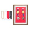 Unique Bargains Shadow Box Multifunctional Sports Medal Display Case 1 Pc - 3 of 4