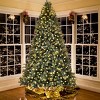 Tangkula 9'LED Lights Pre-lit Artificial Christmas Tree PVC Hinged Branches w/ 700 Warm White Lights - 3 of 4
