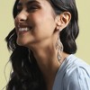 SOHI Women's Rhinestone Eyes Drop Earrings - 3 of 4