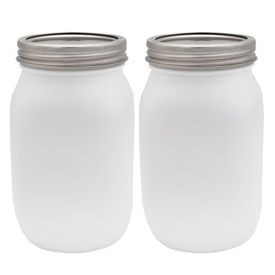 Darware Farmhouse Colored Mason Jars Set; Home Decor and Storage Wide Mouth Decorative Mason Jars