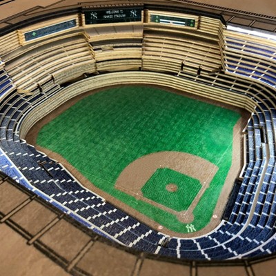 New York Yankees 3D Stadium Lighted Accent Table