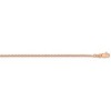 Black Bow Jewelry 1.65mm 14k Rose Gold Solid Diamond Cut Cable Chain Necklace - 2 of 4