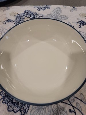 Staccato Wide-Rim Porcelain Dinnerware