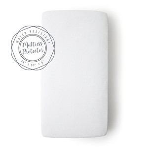 JumpOff Jo Terry Cotton Crib Mattress Protector for Baby Crib - 1 of 4